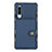 Leather Case Stands Flip Cover L04 for Huawei P30 Blue