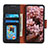 Leather Case Stands Flip Cover L04 Holder for Alcatel 3L