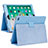 Leather Case Stands Flip Cover L04 Holder for Apple iPad 10.2 (2020) Mint Blue