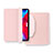 Leather Case Stands Flip Cover L04 Holder for Apple iPad Air 4 10.9 (2020) Pink