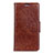 Leather Case Stands Flip Cover L04 Holder for Asus ZenFone Live L1 ZA550KL Brown