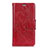 Leather Case Stands Flip Cover L04 Holder for Asus ZenFone Live L1 ZA550KL Red