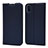 Leather Case Stands Flip Cover L04 Holder for Huawei Honor Play 8 Blue