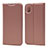 Leather Case Stands Flip Cover L04 Holder for Huawei Honor Play 8 Rose Gold