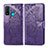 Leather Case Stands Flip Cover L04 Holder for Huawei P Smart (2020) Purple