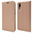 Leather Case Stands Flip Cover L04 Holder for Huawei P20 Rose Gold