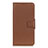 Leather Case Stands Flip Cover L04 Holder for LG Velvet 5G Brown