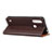 Leather Case Stands Flip Cover L04 Holder for Motorola Moto One Fusion