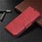 Leather Case Stands Flip Cover L04 Holder for Nokia 2.3 Red