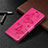 Leather Case Stands Flip Cover L04 Holder for Nokia 5.3 Hot Pink