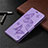 Leather Case Stands Flip Cover L04 Holder for Nokia 5.3 Purple