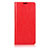 Leather Case Stands Flip Cover L04 Holder for Samsung Galaxy A71 5G Red