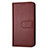 Leather Case Stands Flip Cover L04 Holder for Samsung Galaxy S20 Ultra 5G Brown