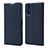 Leather Case Stands Flip Cover L04 Holder for Sony Xperia 10 II Blue