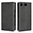 Leather Case Stands Flip Cover L04 Holder for Sony Xperia XZ1 Compact Black