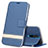 Leather Case Stands Flip Cover L04 Holder for Xiaomi Redmi K30 4G Blue