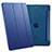 Leather Case Stands Flip Cover L05 for Apple iPad Mini 3 Blue