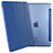 Leather Case Stands Flip Cover L05 for Apple iPad Mini 4 Blue