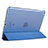 Leather Case Stands Flip Cover L05 for Apple iPad Mini 4 Blue