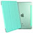 Leather Case Stands Flip Cover L05 for Apple iPad Mini 4 Green