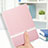 Leather Case Stands Flip Cover L05 for Apple New iPad 9.7 (2017) Pink