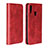 Leather Case Stands Flip Cover L05 for Huawei Honor 10 Lite Red