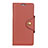 Leather Case Stands Flip Cover L05 Holder for Alcatel 1X (2019) Brown