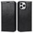 Leather Case Stands Flip Cover L05 Holder for Apple iPhone 14 Pro Black
