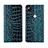 Leather Case Stands Flip Cover L05 Holder for Google Pixel 4a Blue