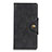 Leather Case Stands Flip Cover L05 Holder for HTC Desire 19 Plus Black