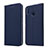 Leather Case Stands Flip Cover L05 Holder for Huawei Honor 8X Blue