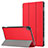 Leather Case Stands Flip Cover L05 Holder for Huawei MatePad 10.8 Red