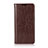 Leather Case Stands Flip Cover L05 Holder for Huawei P30 Lite Brown