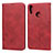 Leather Case Stands Flip Cover L05 Holder for Huawei Y7 Pro (2019) Red