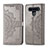 Leather Case Stands Flip Cover L05 Holder for LG K41S Gray