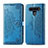 Leather Case Stands Flip Cover L05 Holder for LG K41S Sky Blue