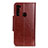 Leather Case Stands Flip Cover L05 Holder for Motorola Moto One Fusion Plus