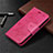 Leather Case Stands Flip Cover L05 Holder for Nokia 1.3 Hot Pink