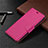 Leather Case Stands Flip Cover L05 Holder for Nokia 5.3 Hot Pink