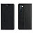 Leather Case Stands Flip Cover L05 Holder for Oppo K7 5G Black