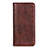 Leather Case Stands Flip Cover L05 Holder for Realme Narzo 20 Pro Brown