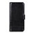 Leather Case Stands Flip Cover L05 Holder for Samsung Galaxy A01 Core Black