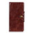 Leather Case Stands Flip Cover L05 Holder for Samsung Galaxy Note 20 5G Brown