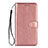 Leather Case Stands Flip Cover L05 Holder for Samsung Galaxy S20 Plus 5G Rose Gold