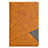 Leather Case Stands Flip Cover L05 Holder for Samsung Galaxy Tab S5e 4G 10.5 SM-T725 Orange