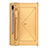 Leather Case Stands Flip Cover L05 Holder for Samsung Galaxy Tab S6 10.5 SM-T860 Gold