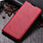 Leather Case Stands Flip Cover L05 Holder for Xiaomi Redmi 8A Red