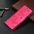 Leather Case Stands Flip Cover L05 Holder for Xiaomi Redmi Note 9 Pro Max Hot Pink