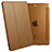 Leather Case Stands Flip Cover L06 for Apple iPad Mini 2 Brown