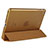 Leather Case Stands Flip Cover L06 for Apple iPad Mini 3 Brown
